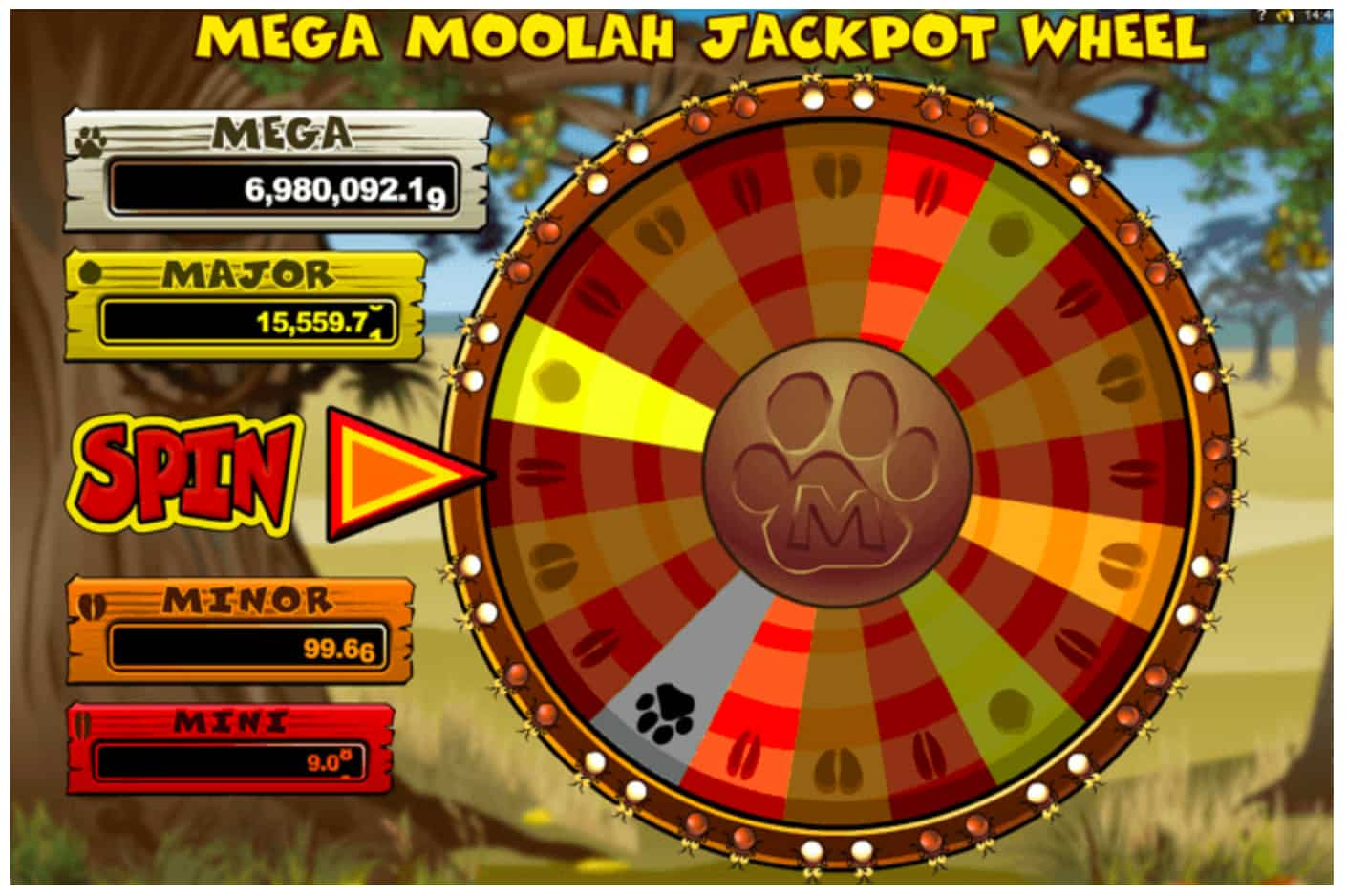 Slot Mega Moolah por Dinheiro Real