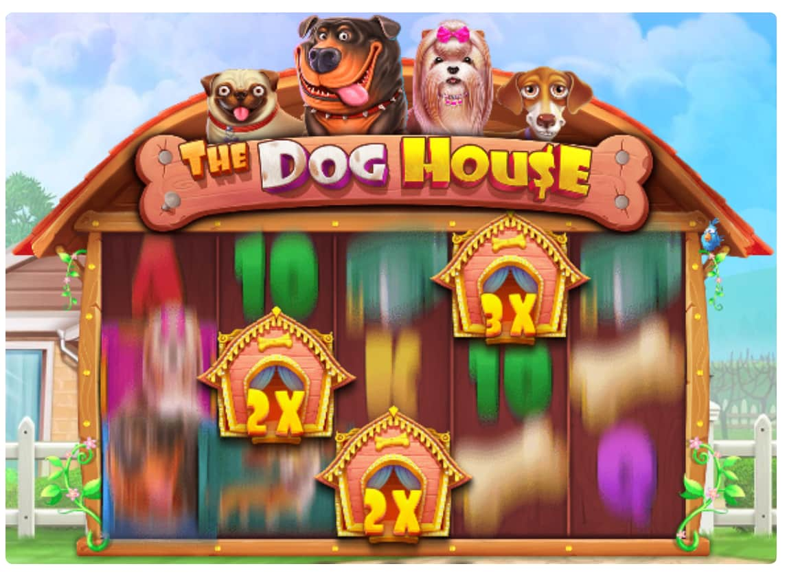 Slot The Dog House por Dinheiro Real